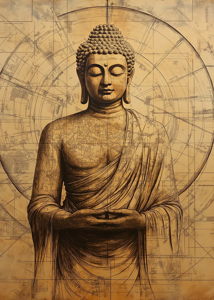 Buddha Meditation Art