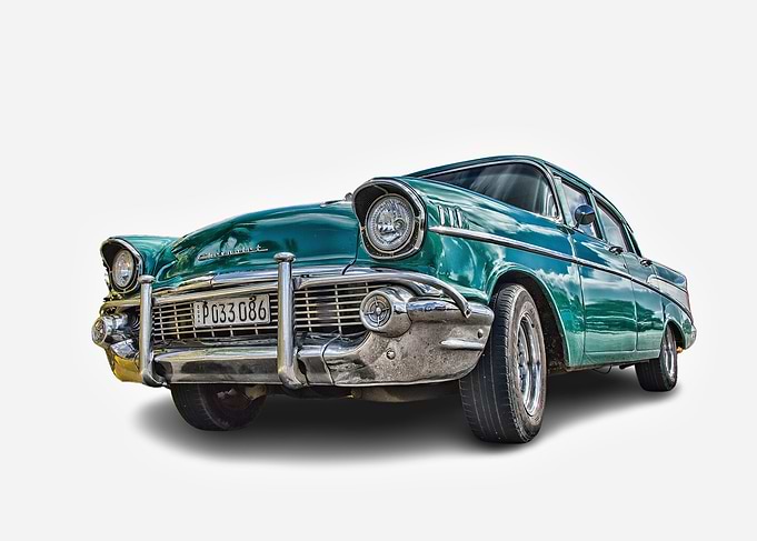 Classic Green Chevrolet