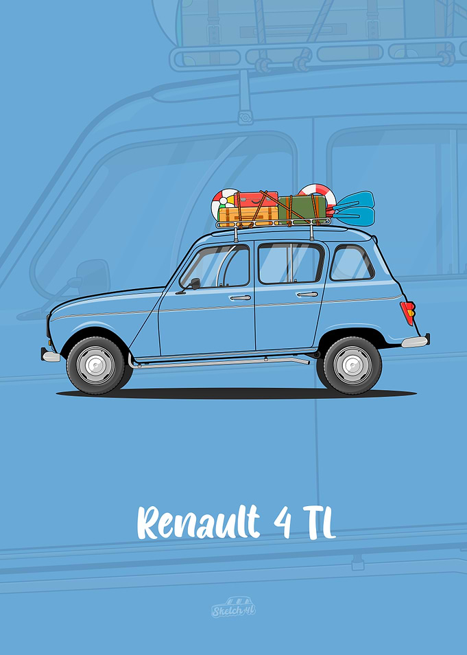 Renault 4 TL - Vacance