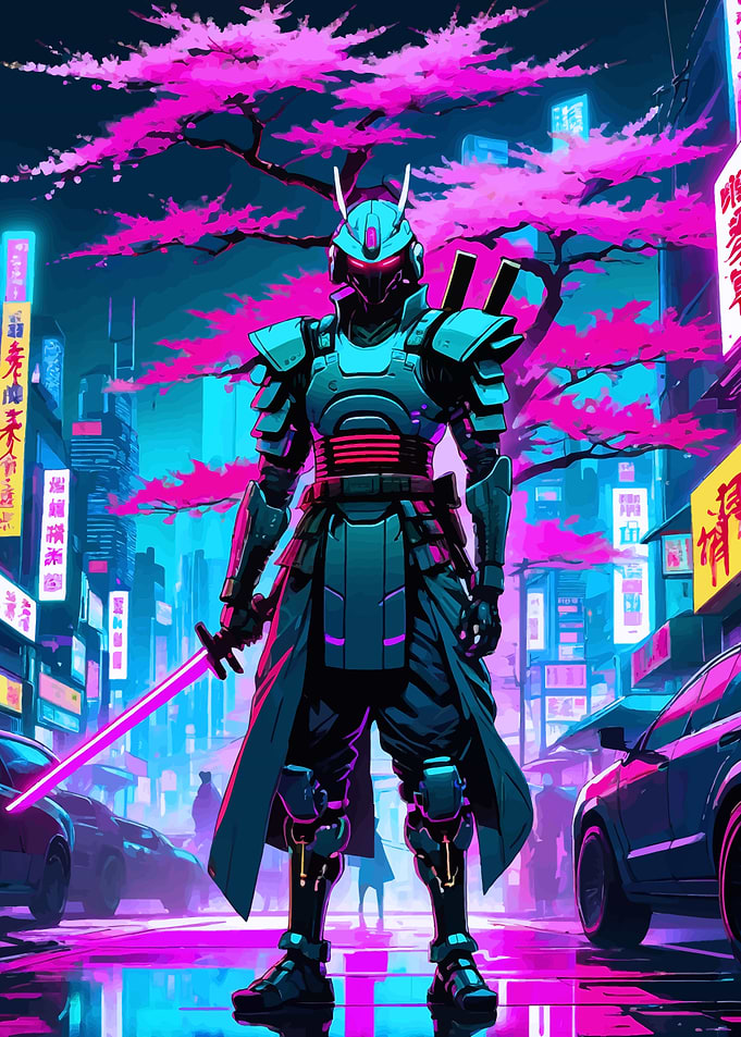 Futuristic Samurai