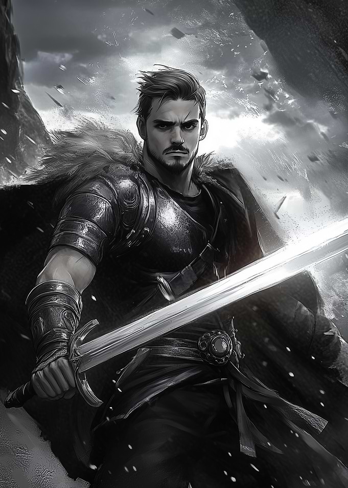 Warrior with Sword (AI)