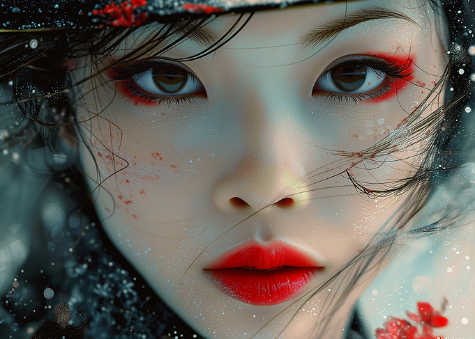 Close-up Portrait of a Woman