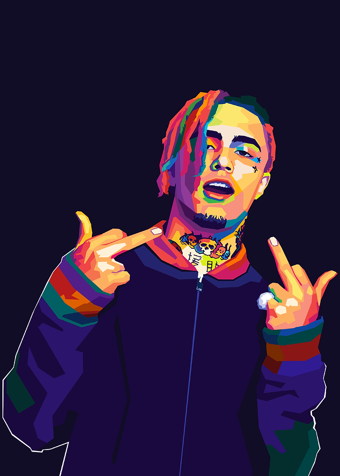 Lil Peep Pop Art