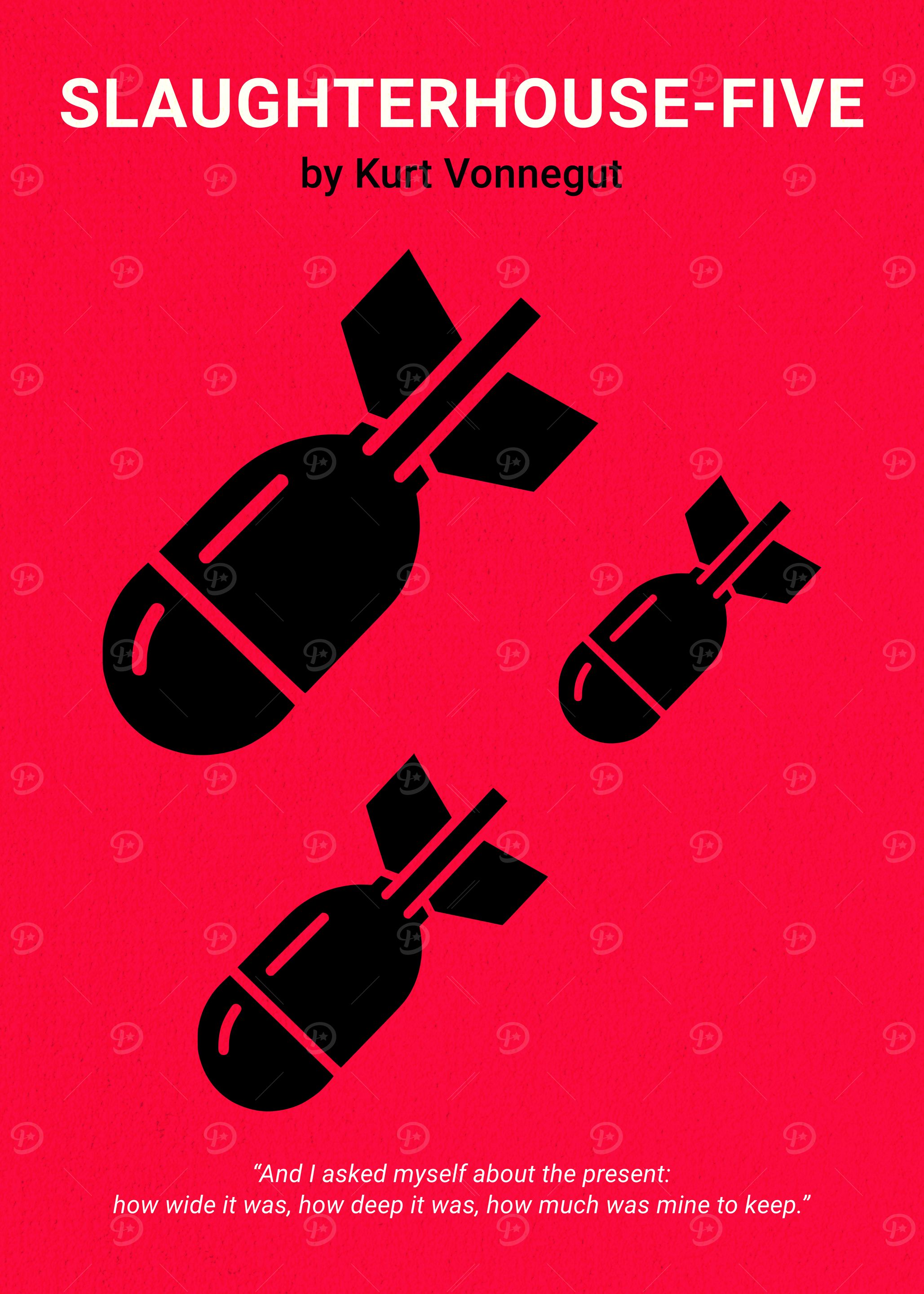 Slaughterhouse-Five Minimalist Book Cover