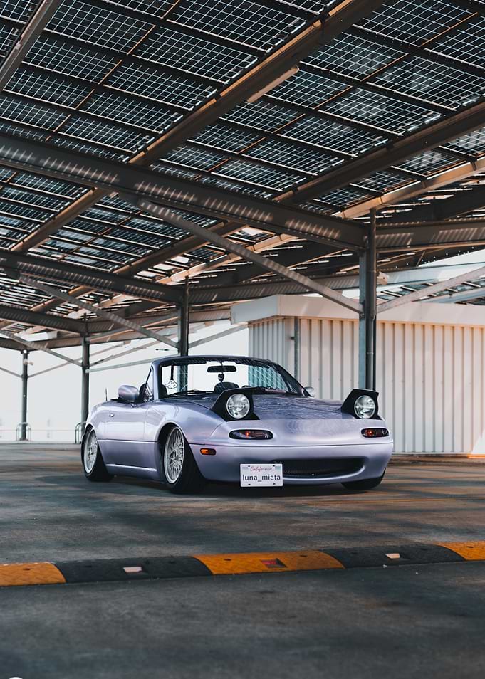 Purple Miata