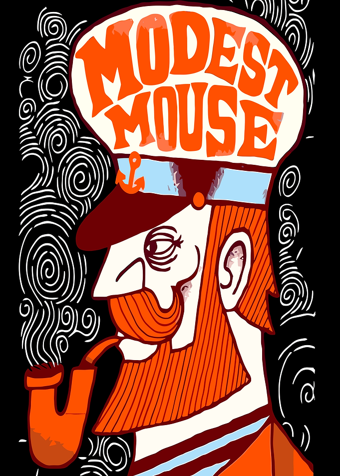 Modest Mouse Band Logo