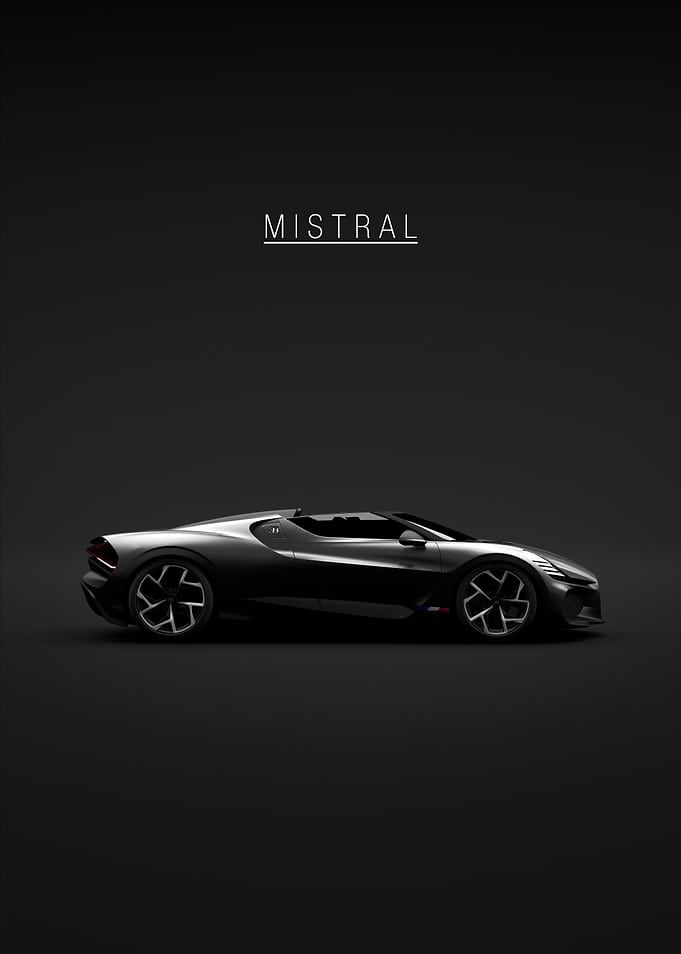 2024 Bugatti w16 Mistral