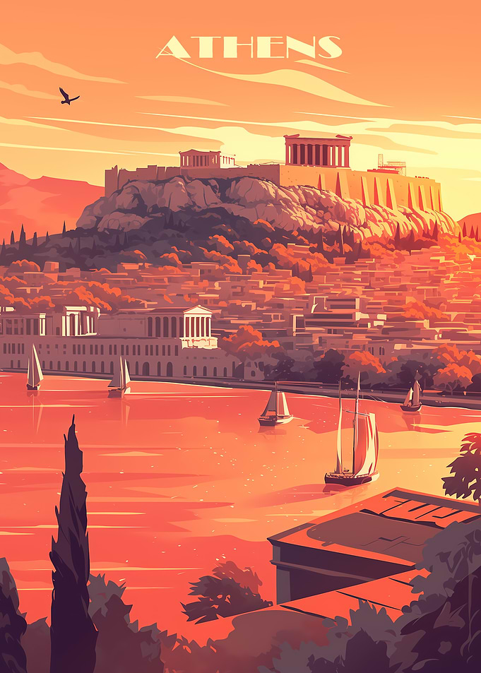 Athens Sunset