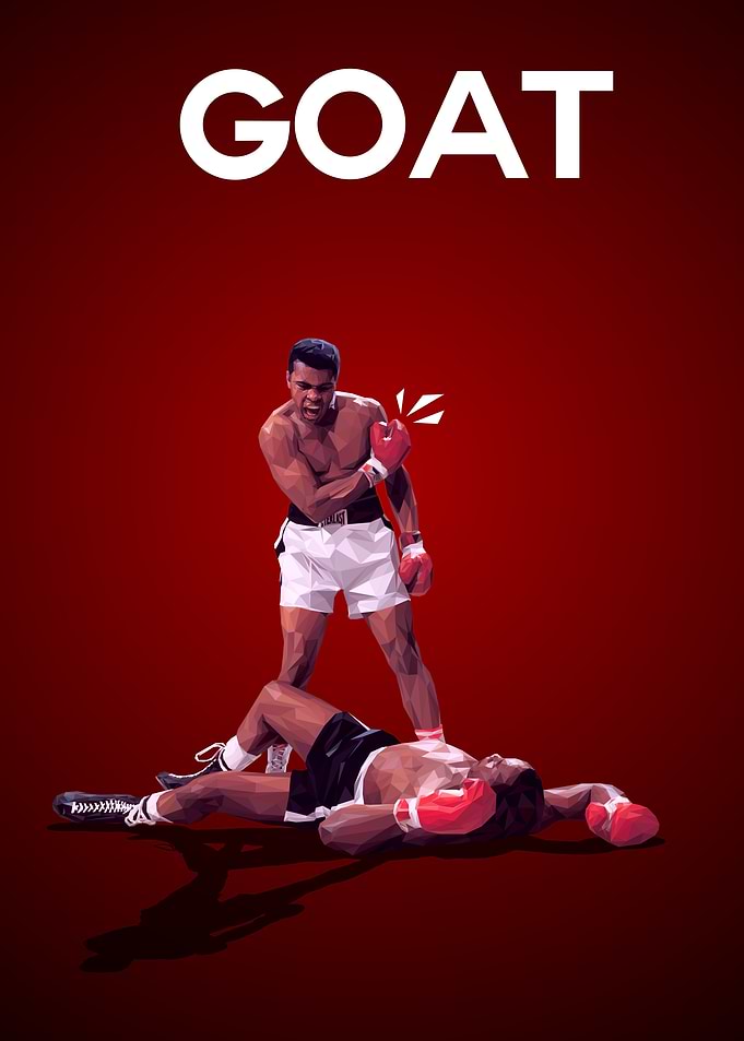 Muhammad Ali Boxing Poster