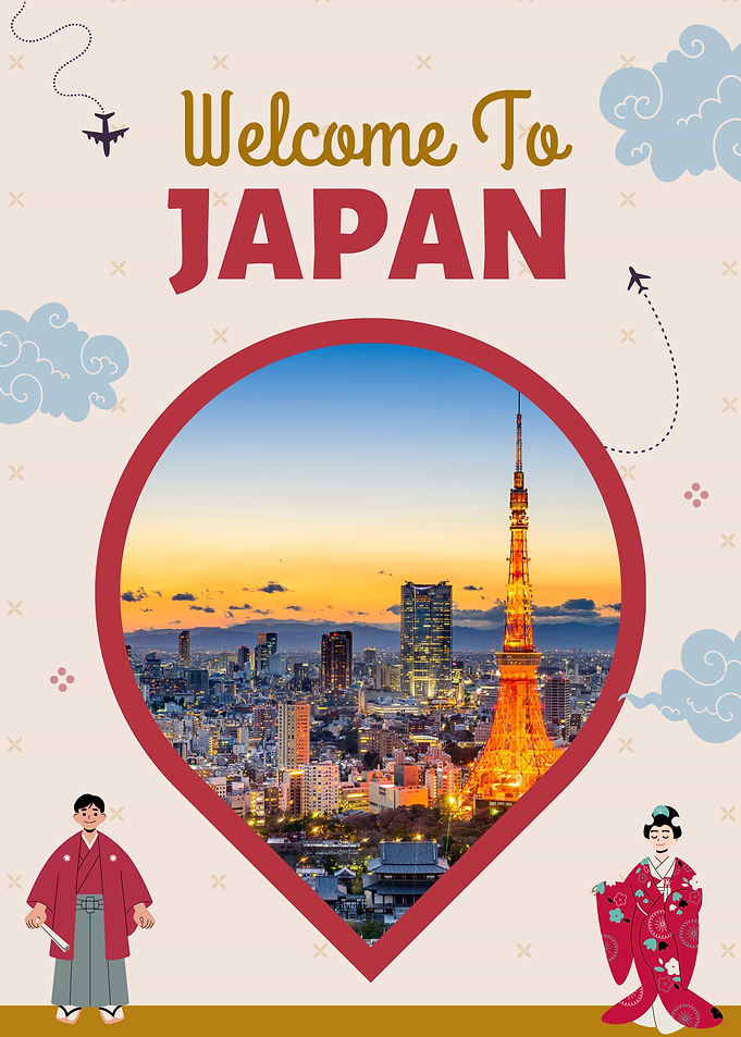 Welcome to Japan Poster