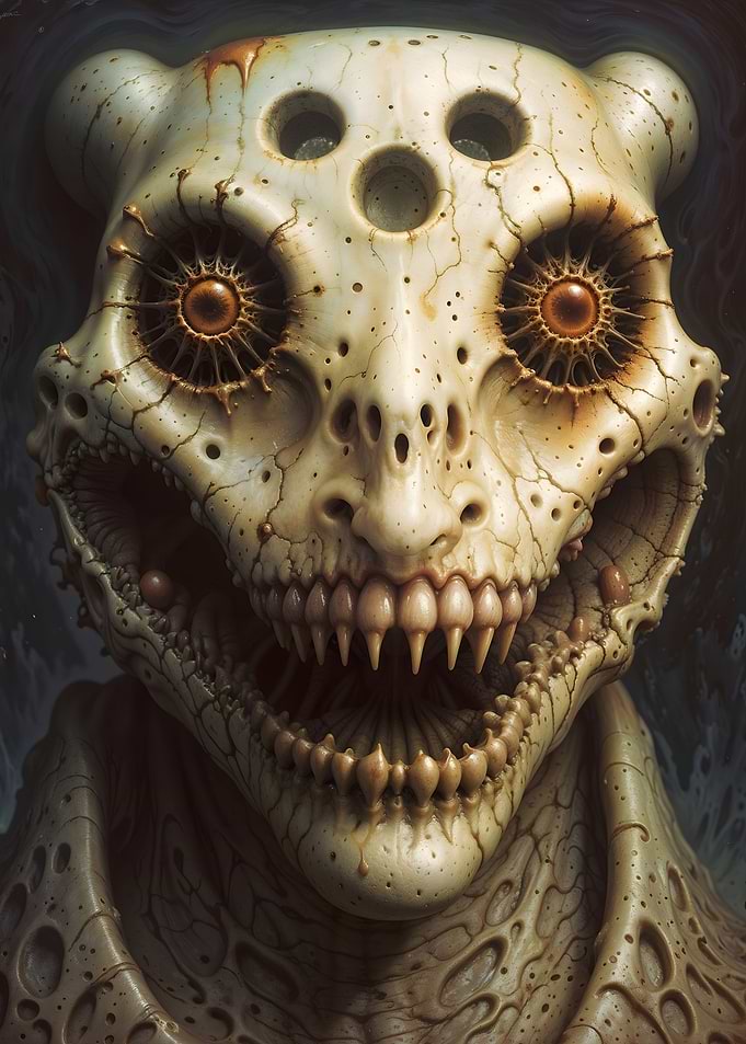 Creepy Creature Portrait