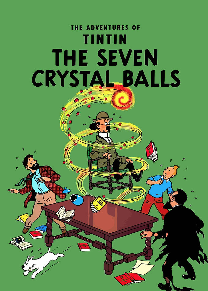 Tintin Seven Crystal Balls Cover