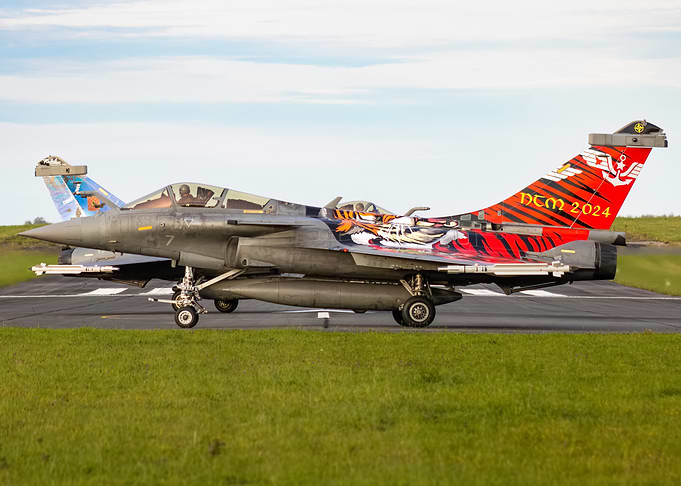 Rafale Marine Tiger Livery