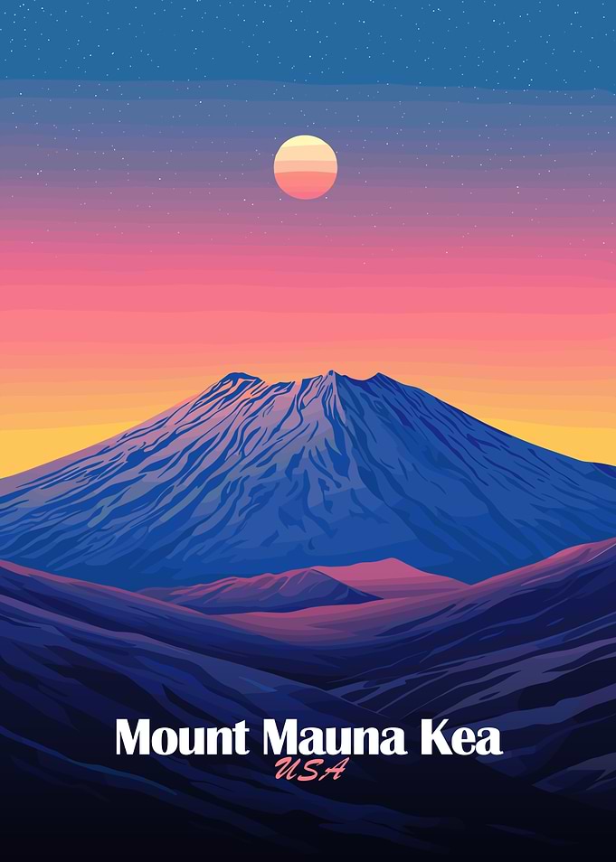 Mount Mauna Kea Sunset