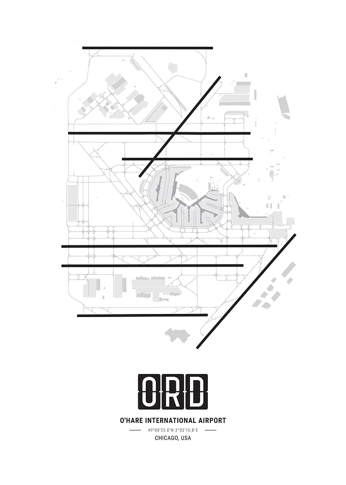 O'Hare International Airport Map