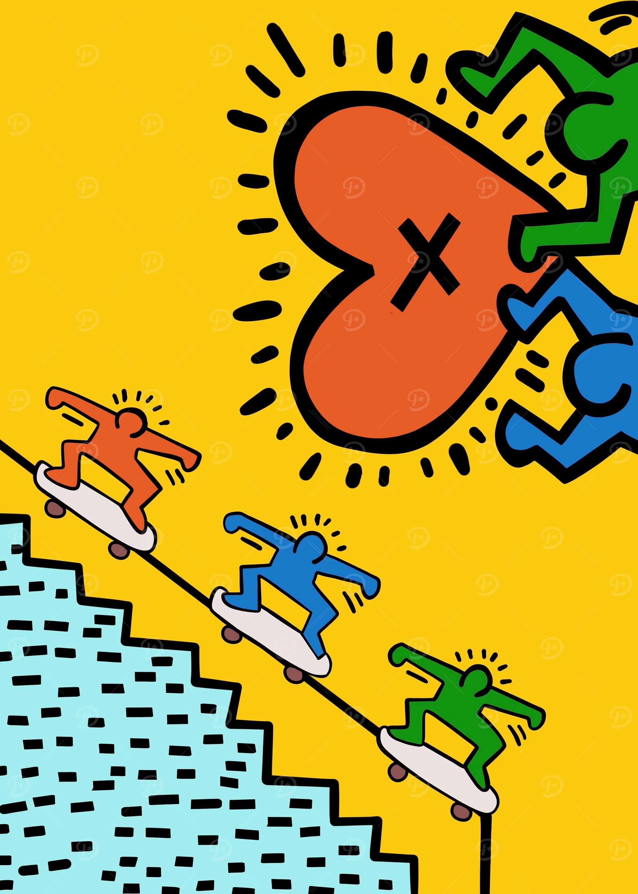 Keith haring Posters Online - Shop Unique Metal Prints, Pictures