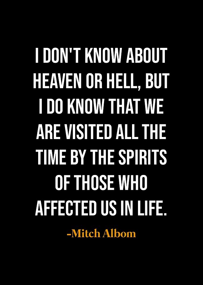 Mitch Albom quotes
