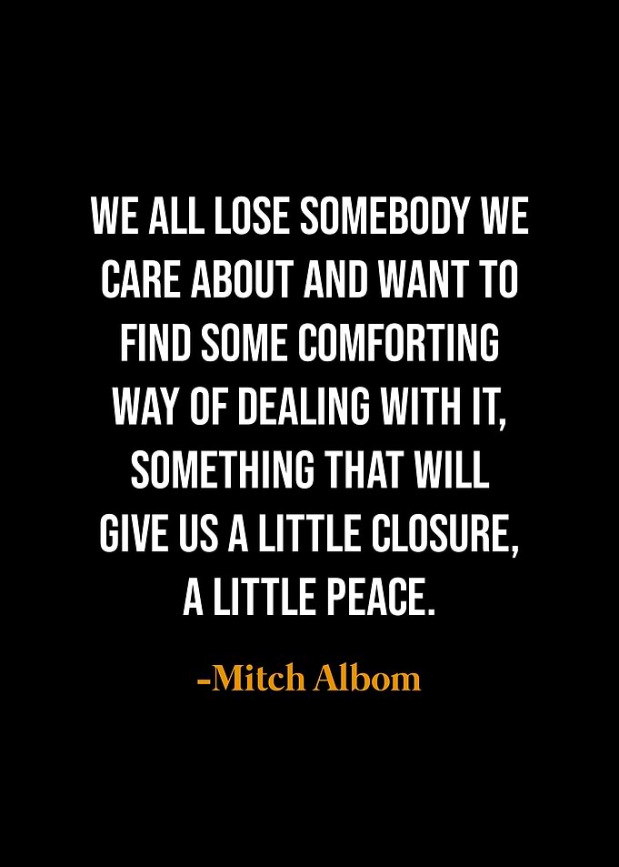 Mitch Albom quotes