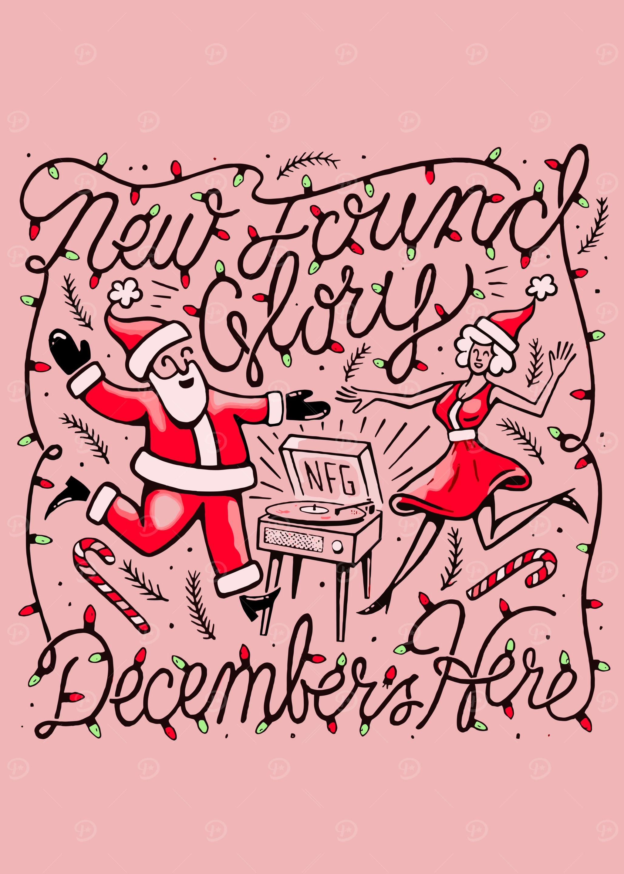 Christmas Party Illustration