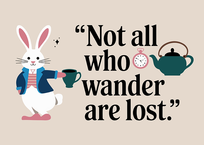 White Rabbit Quote