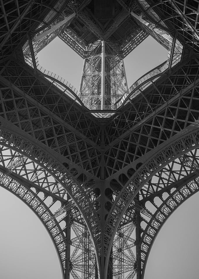 Eiffel Tower Underside