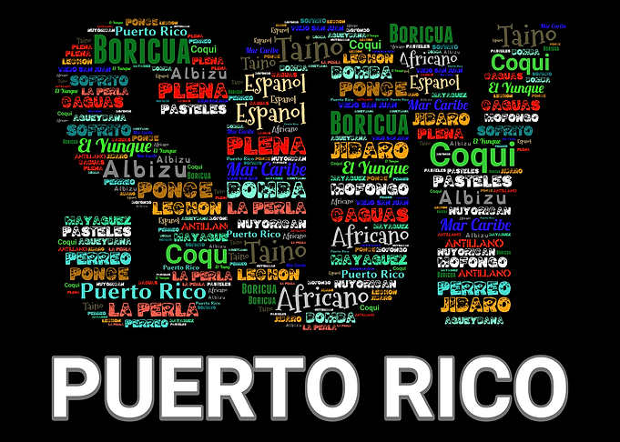 Puerto Rico Word Cloud