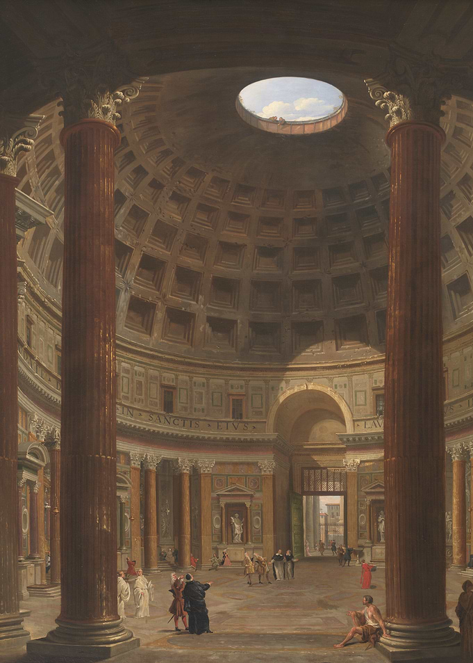 Pantheon Interior Painting