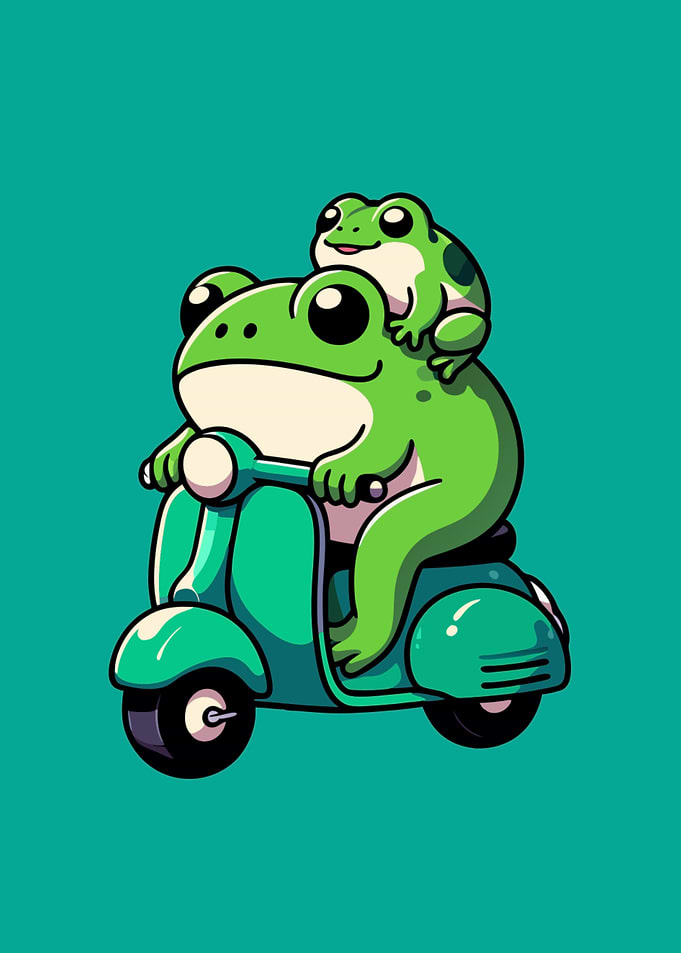 Froggy Scooter Ride