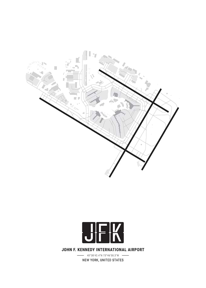 JFK Airport Layout