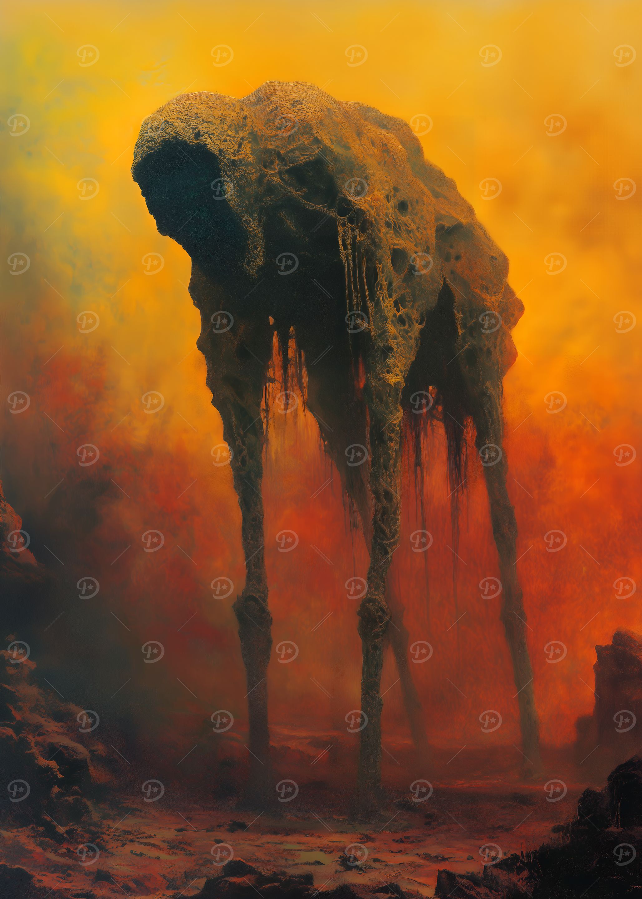 Surreal Rock Death