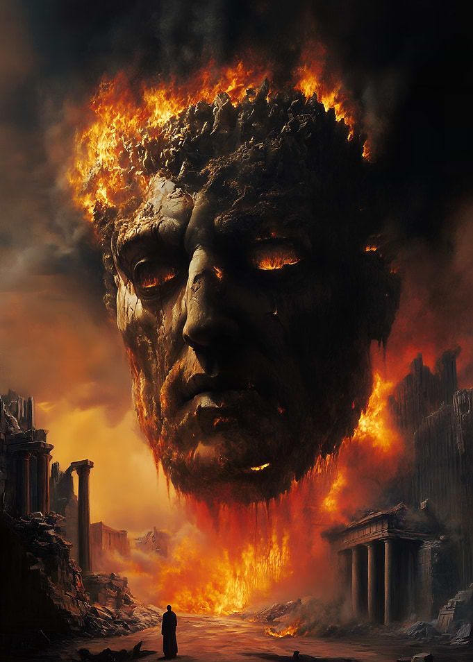 Corrupted Statue of Zeus at Olympia