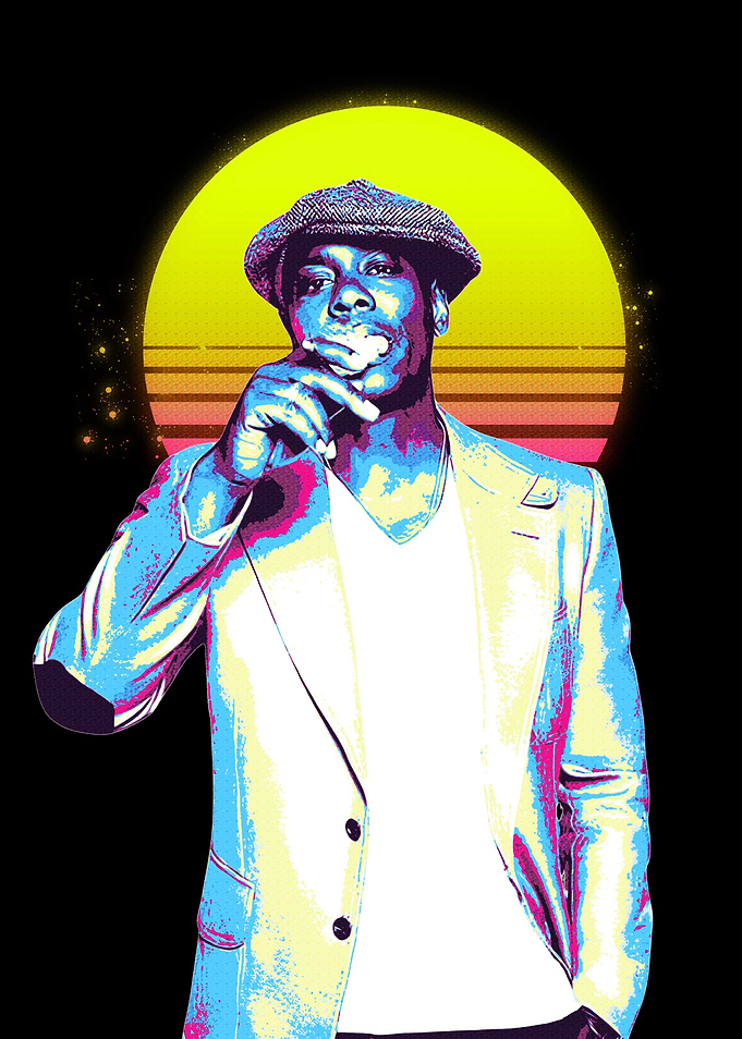 dave chappelle Retro Art
