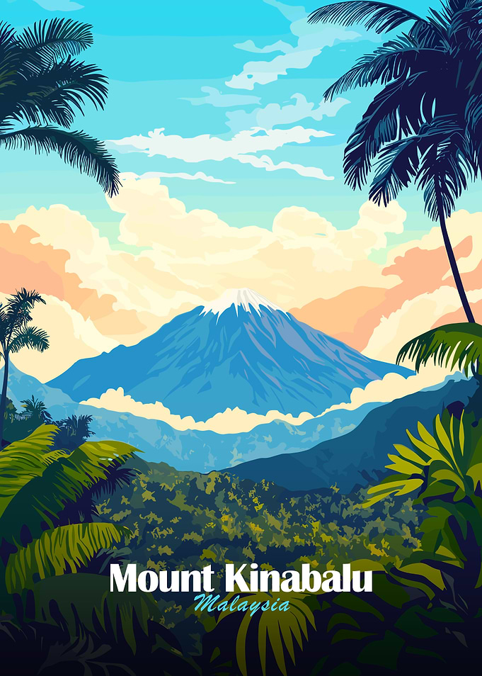 Mount Kinabalu, Malaysia