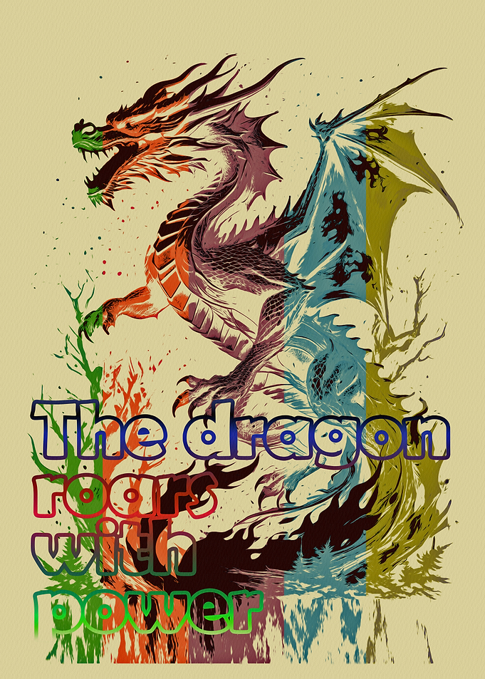 Dragon Roars with Power