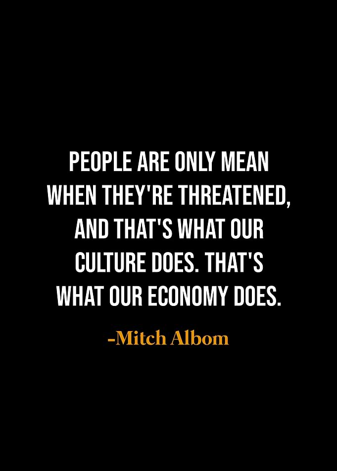 Mitch Albom Quote
