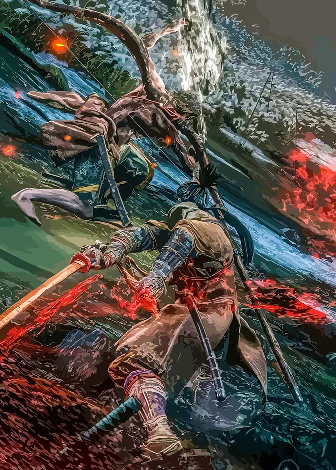 Samurai Warrior Battle