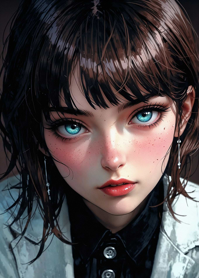 Anime Girl Portrait