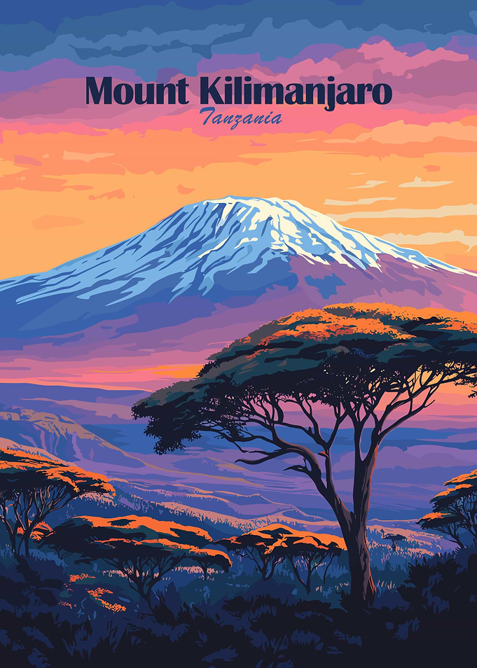 Mount Kilimanjaro Sunset