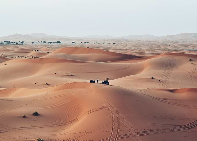 Moroccan Desert Landscape
