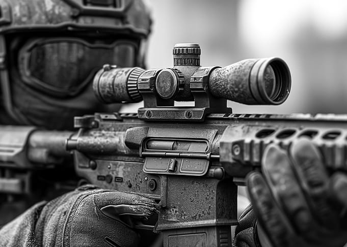 Military Rifle Scope