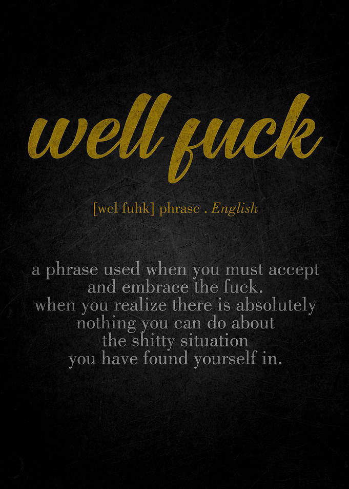 Well Fuck Definition