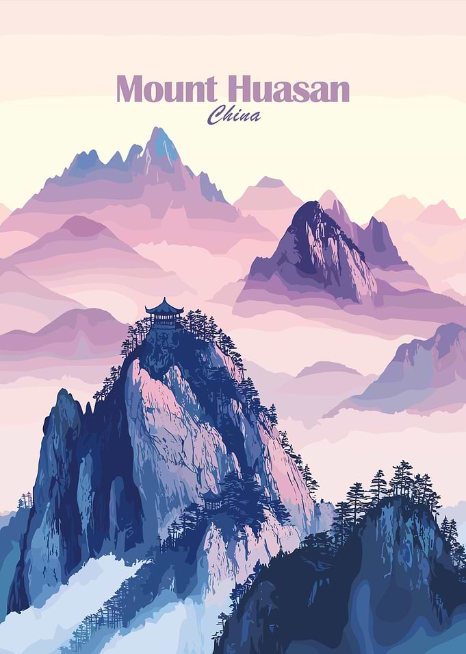 Mount Huasan, China