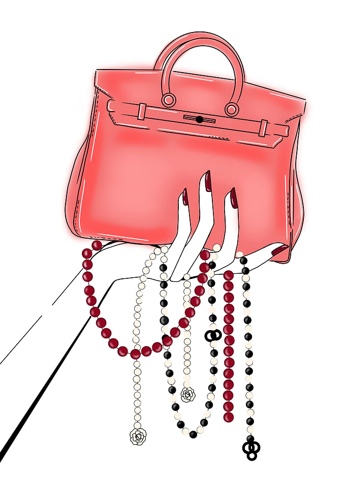 Fashion luxury handbag
