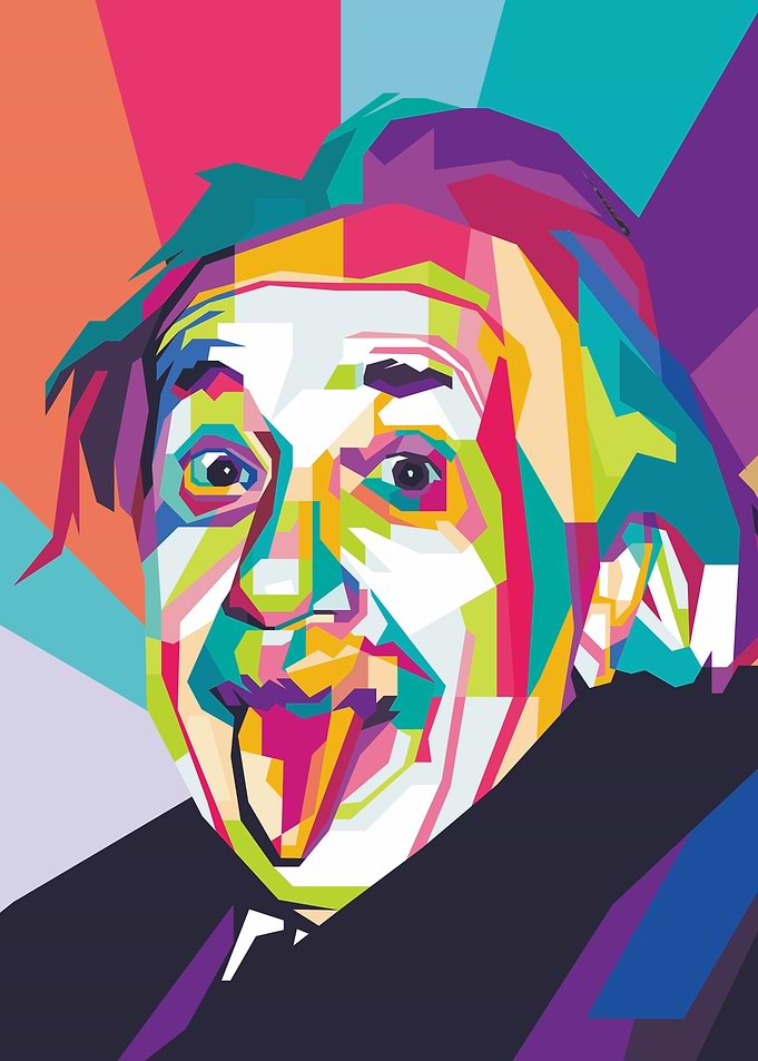 Einstein Pop Art
