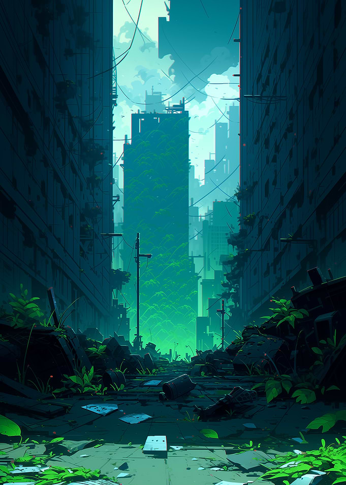 Overgrown Cityscape