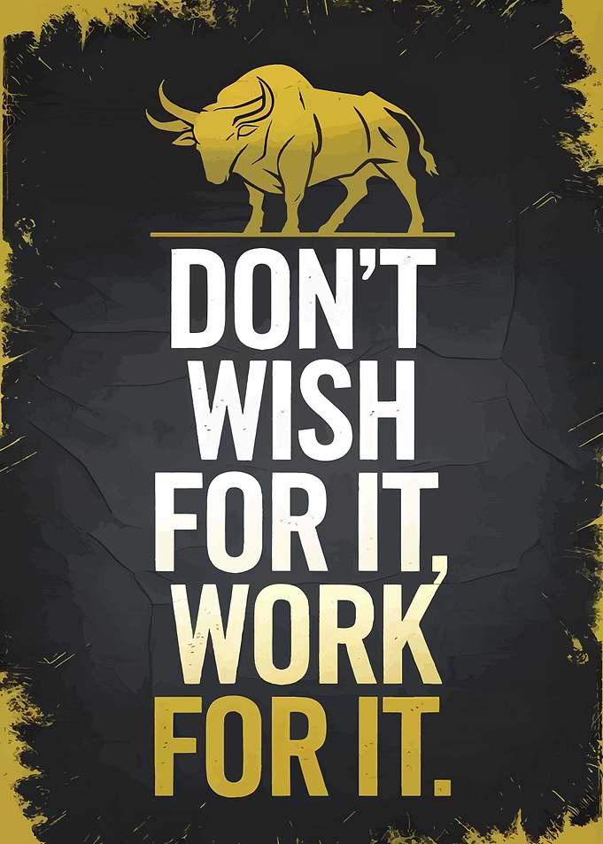 Work for It Poster