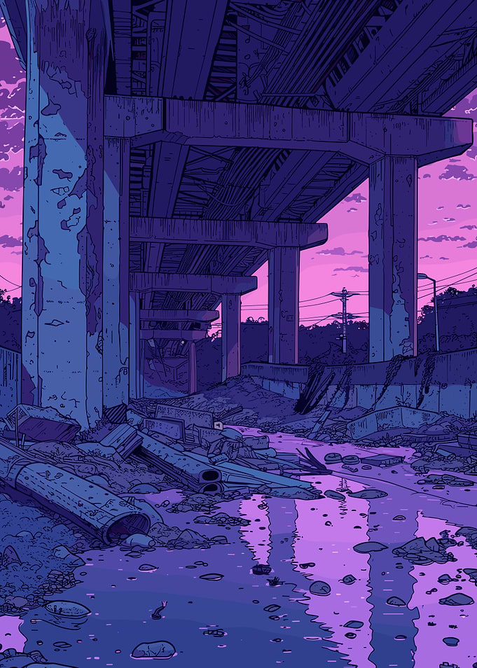 Underpass Sunset