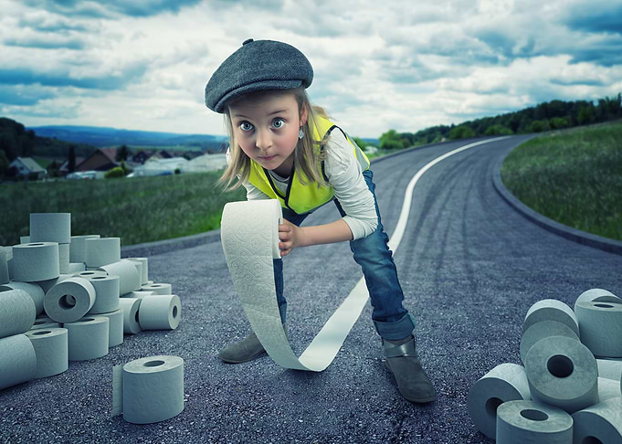 Toilet Paper Road