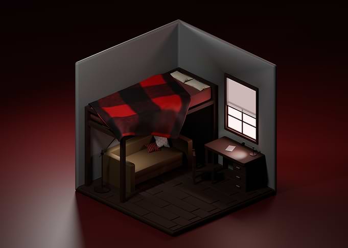 Cozy Loft Bedroom