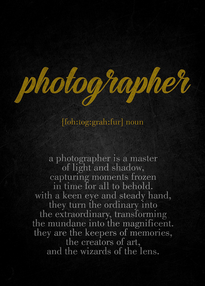 Photographer Definition